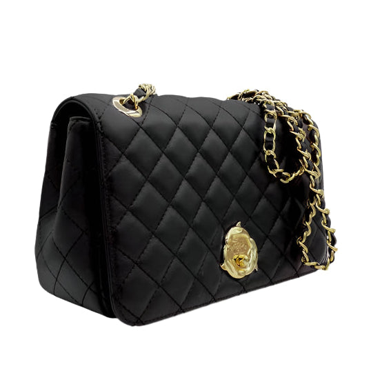 Palm Beach Pleather  - (Black)