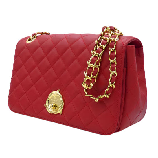 Palm Beach Pleather - (Red)