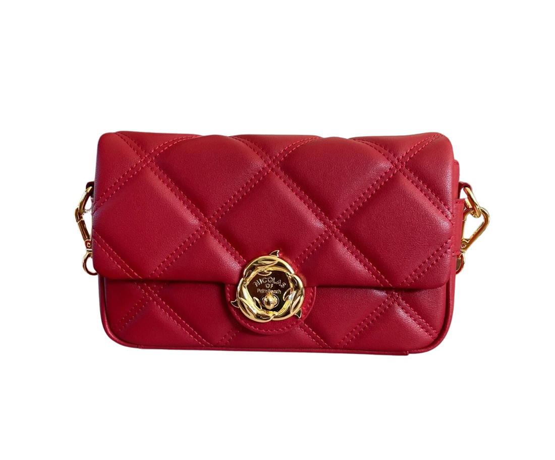 Paradise Sporty Messenger Bag – (Red)